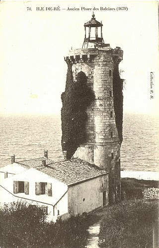 La construction du Grand Phare phare des baaleine construction